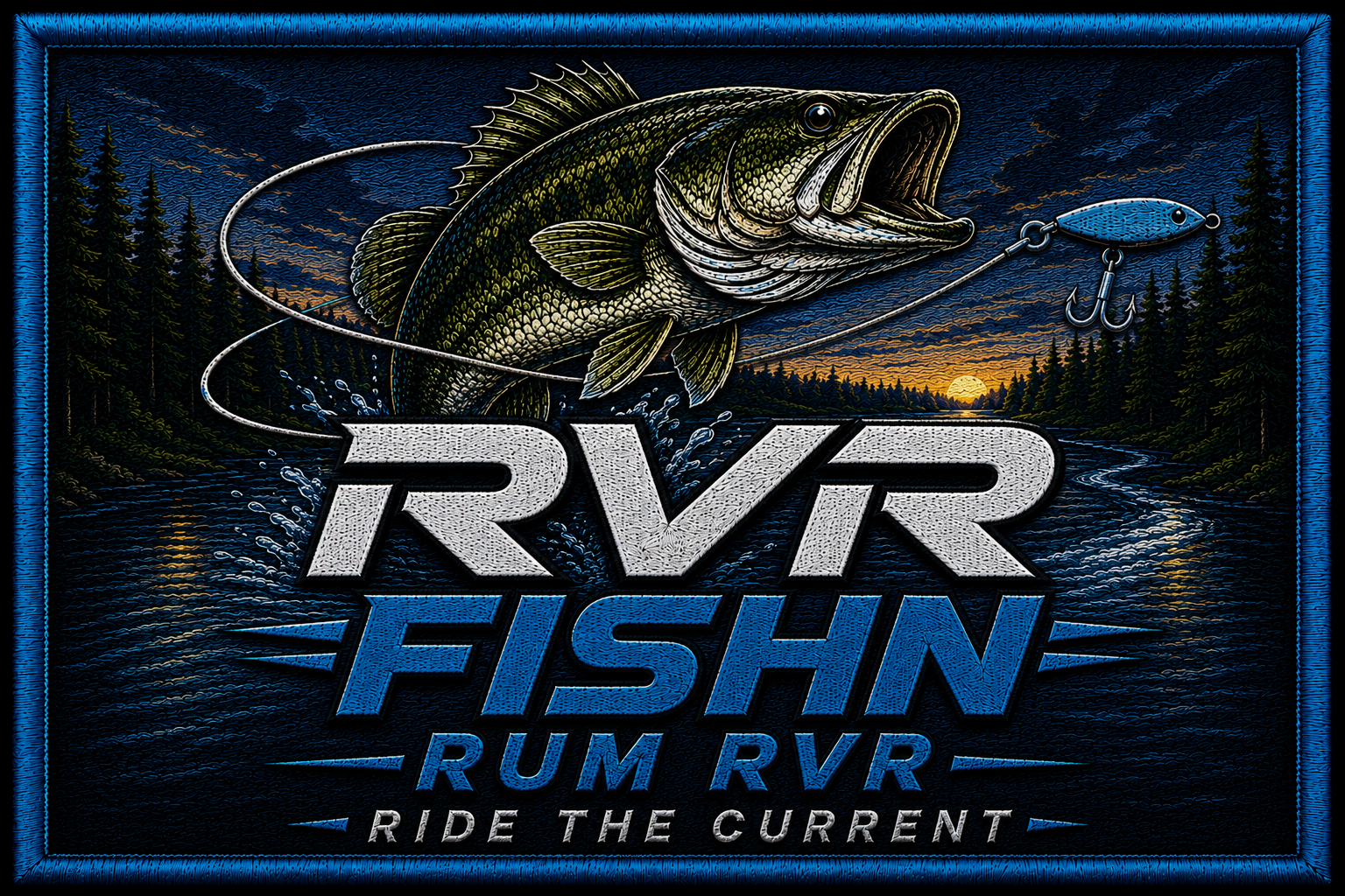 RVR FISHN - Rum RVR AM PATCH