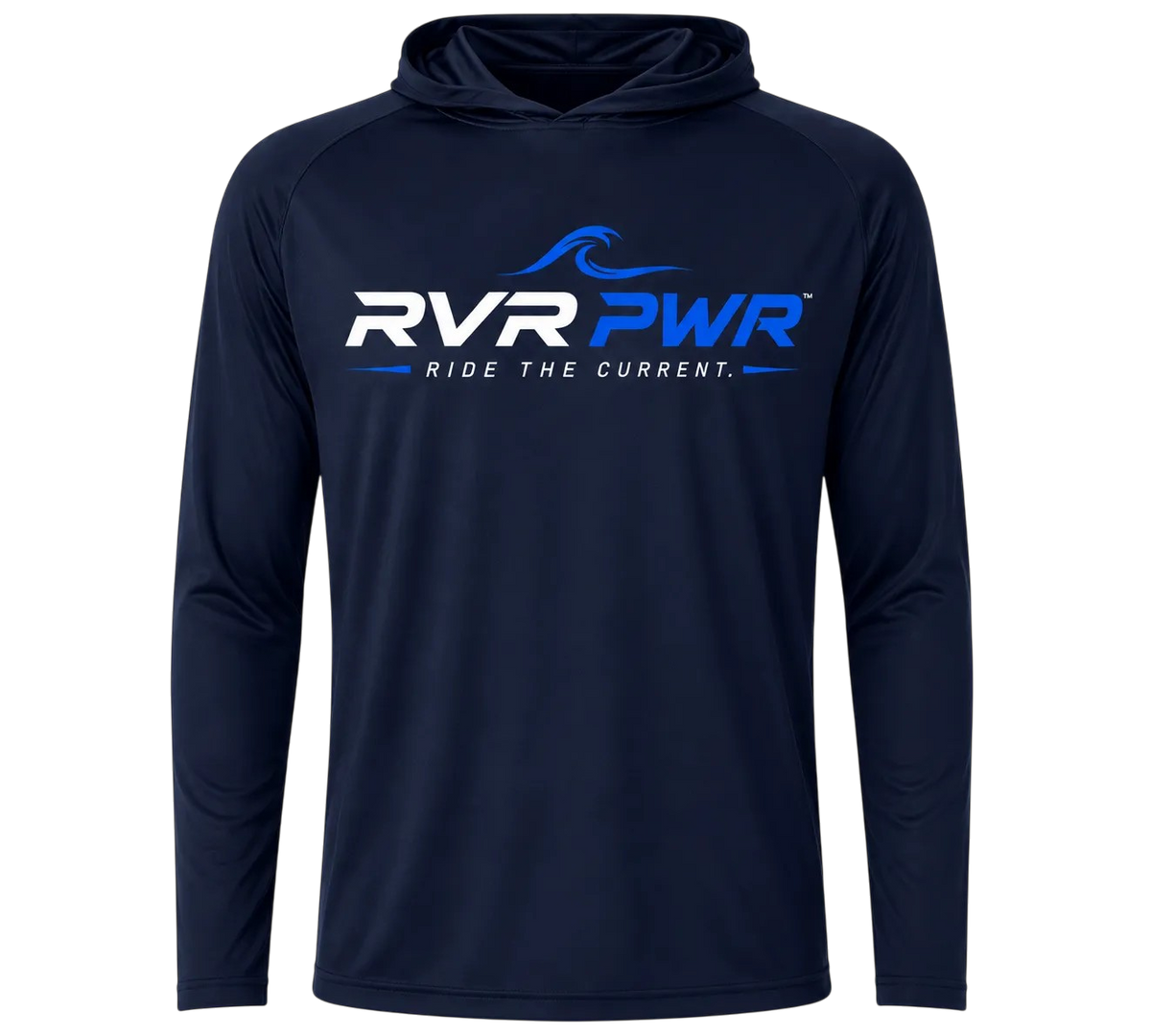 RVR PWR Signature Long Sleeve Hooded Tee